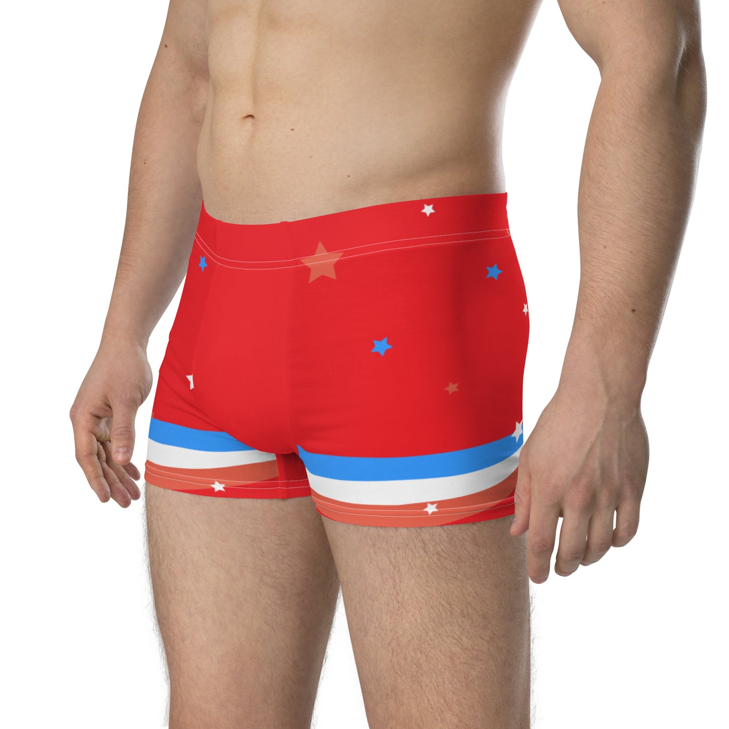 ET80 Red/Blue Stripe Boxer Briefs