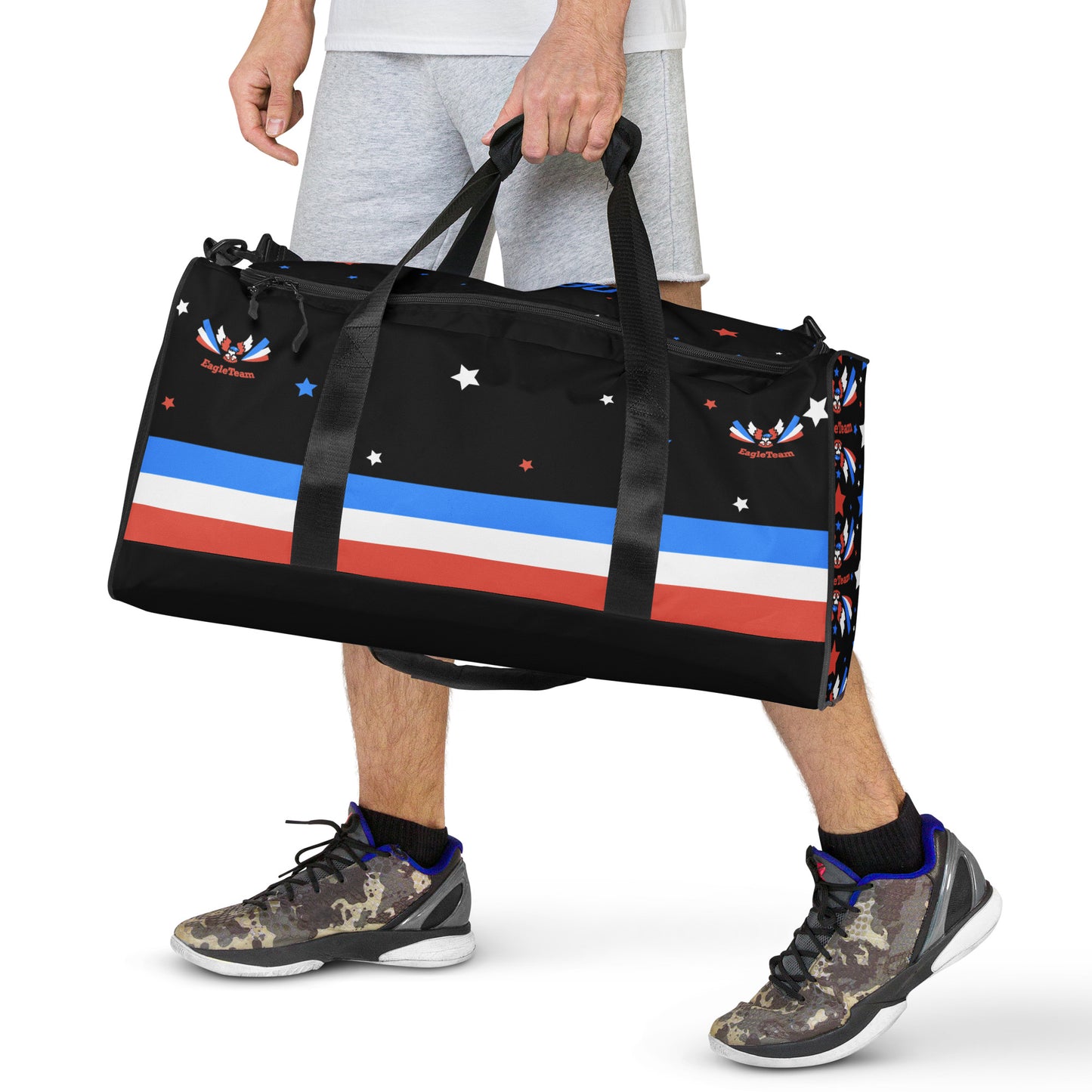 Versatile Duffle Bag with Pockets