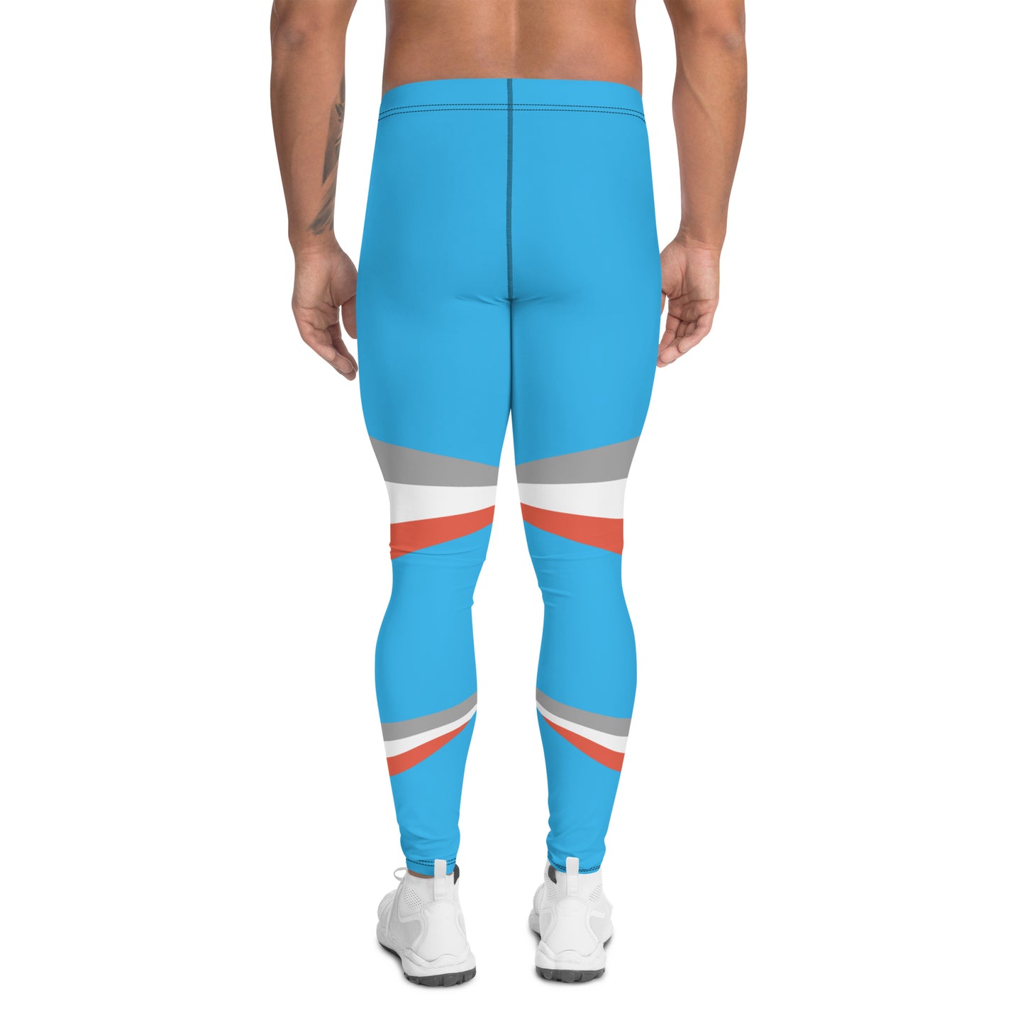 ET80 Men's Blue/Grey stripes Leggings