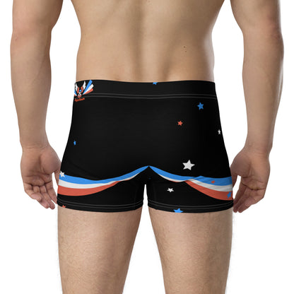 ET80 Black/Blue Stripe Boxer Briefs