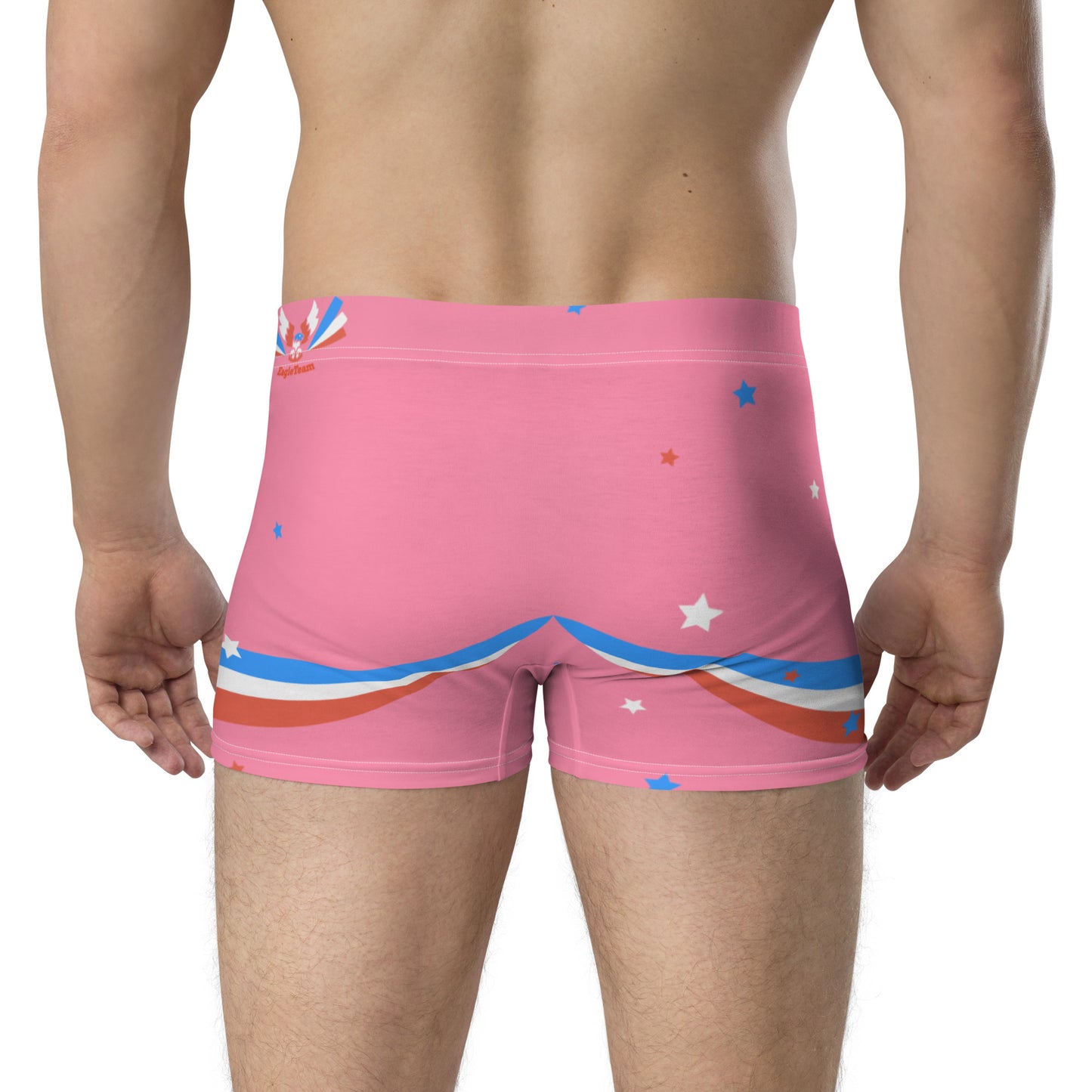 ET80 Pink/Blue Stripe Boxer Briefs