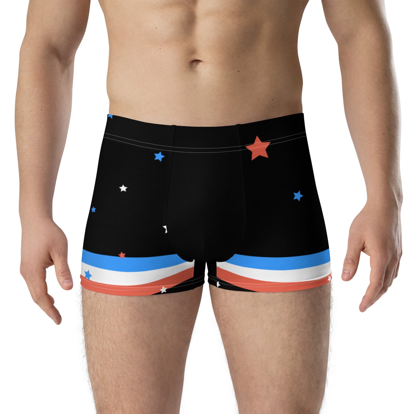 ET80 Black/Blue Stripe Boxer Briefs