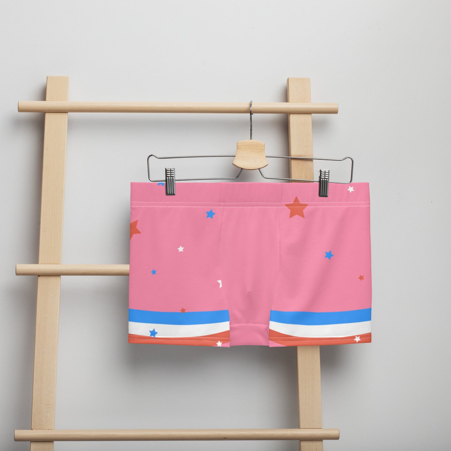 ET80 Pink/Blue Stripe Boxer Briefs