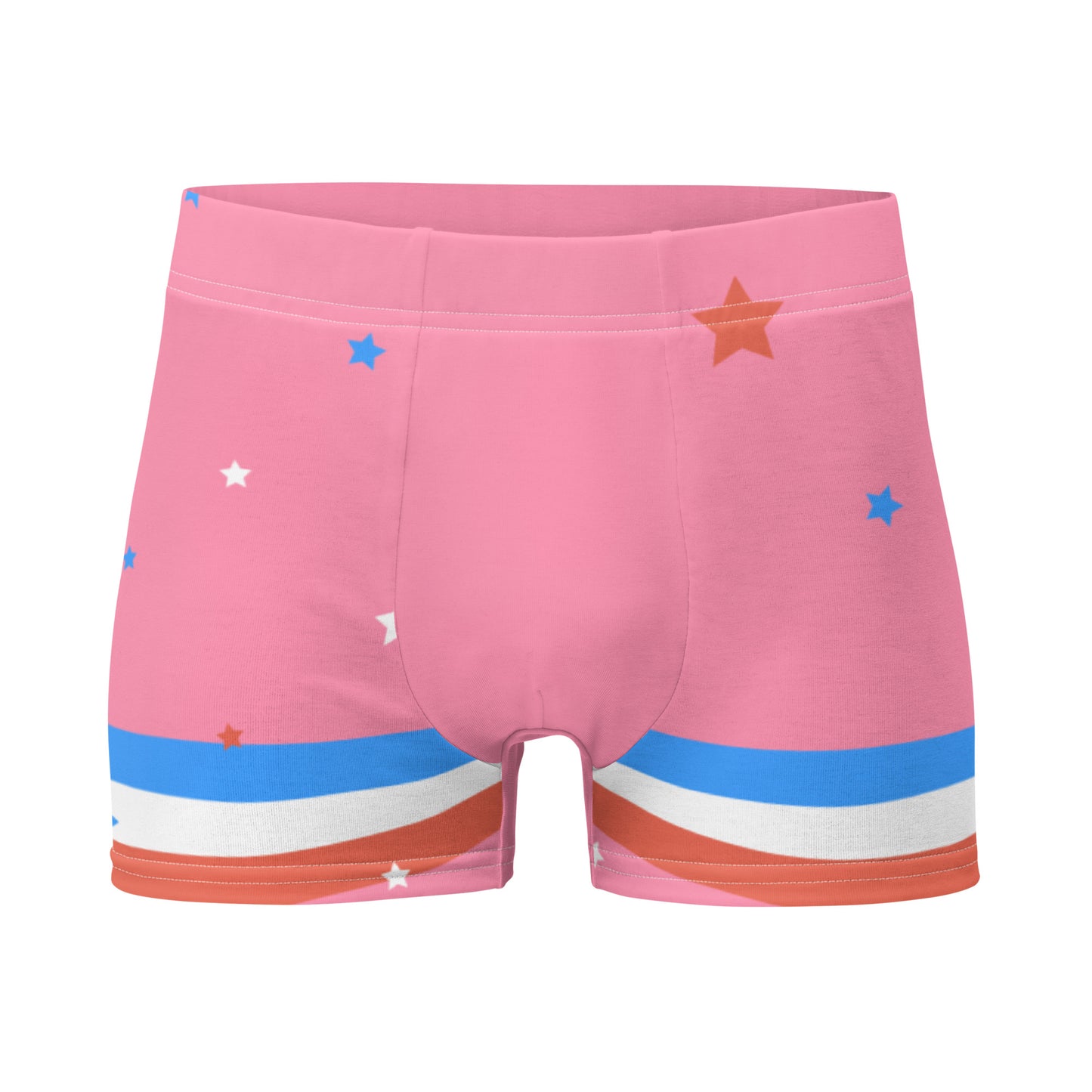 ET80 Pink/Blue Stripe Boxer Briefs