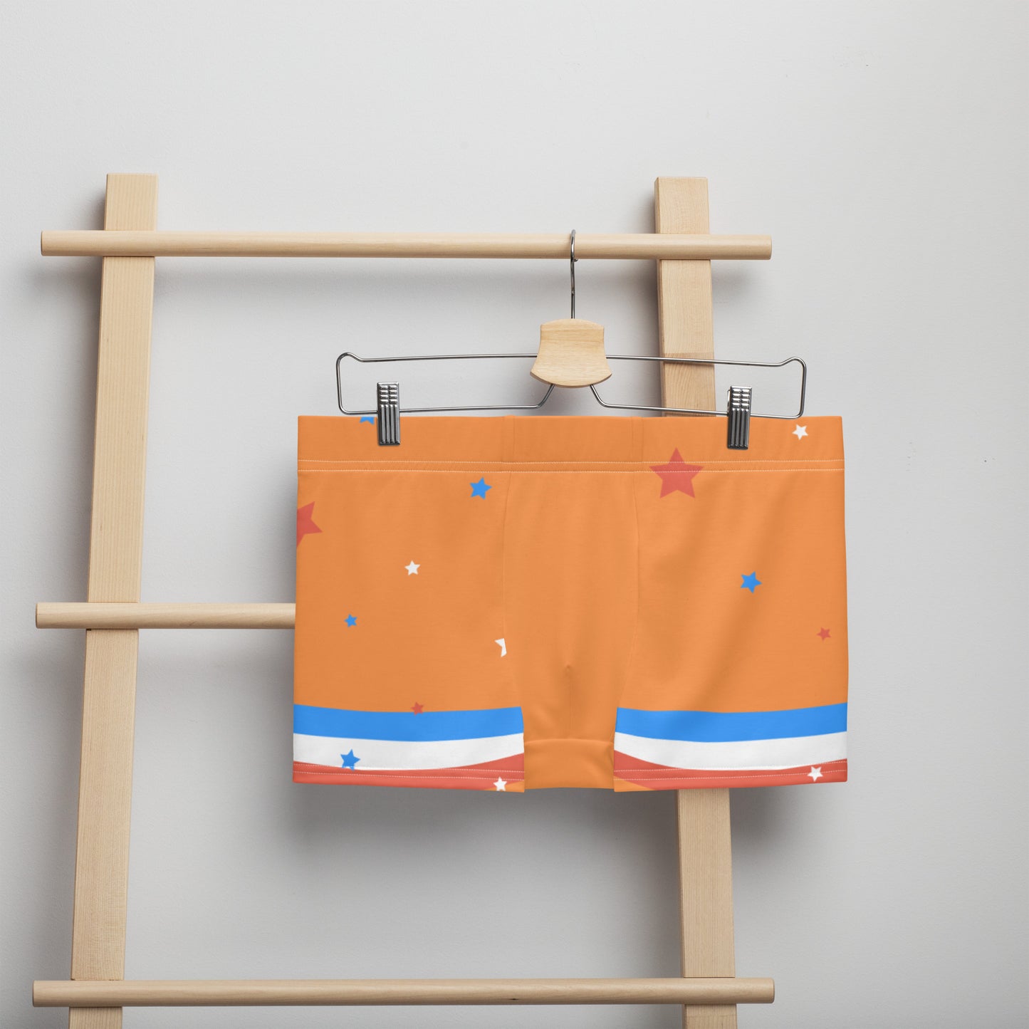 ET80 Orange/BlueStripe Boxer Briefs