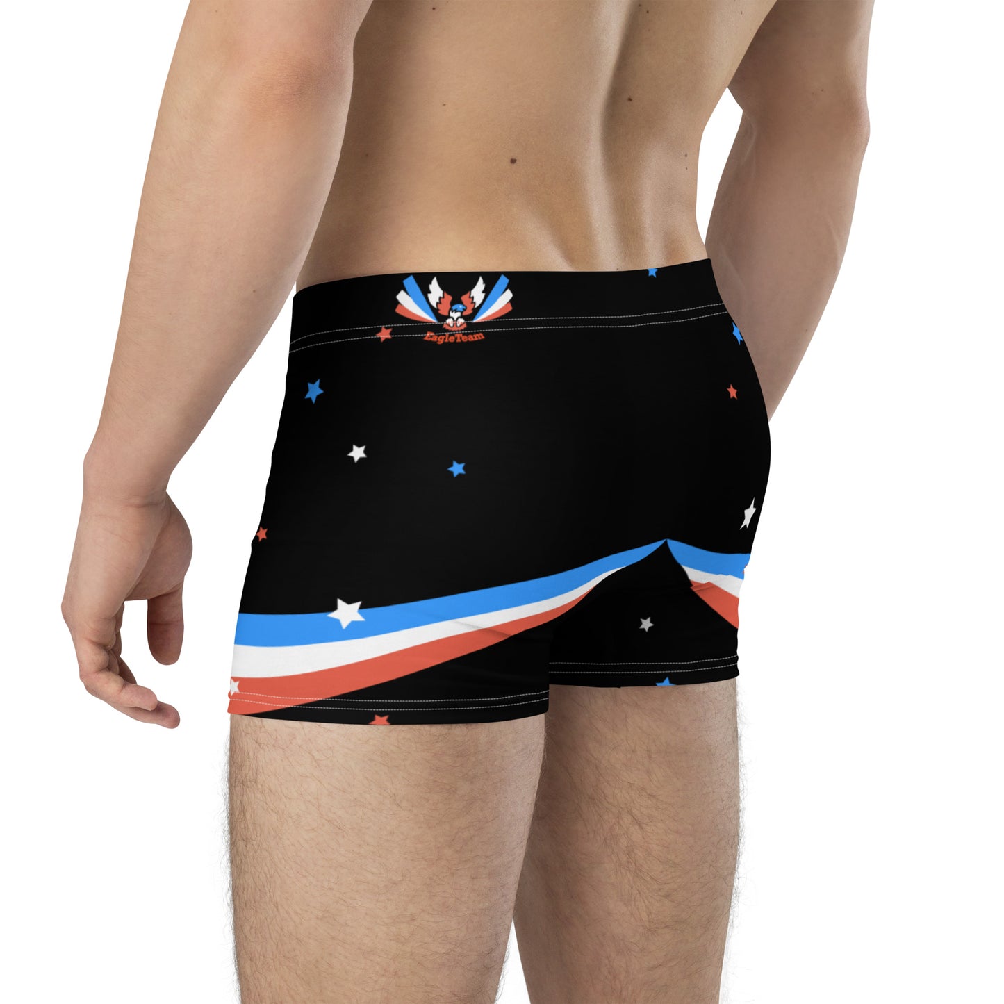 ET80 Black/Blue Stripe Boxer Briefs