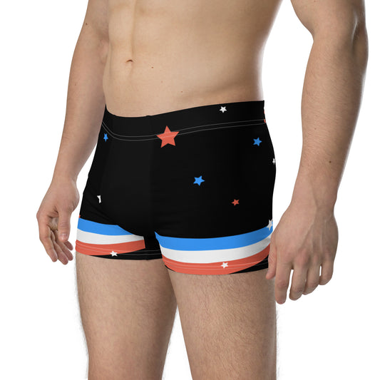 ET80 Black/Blue Stripe Boxer Briefs