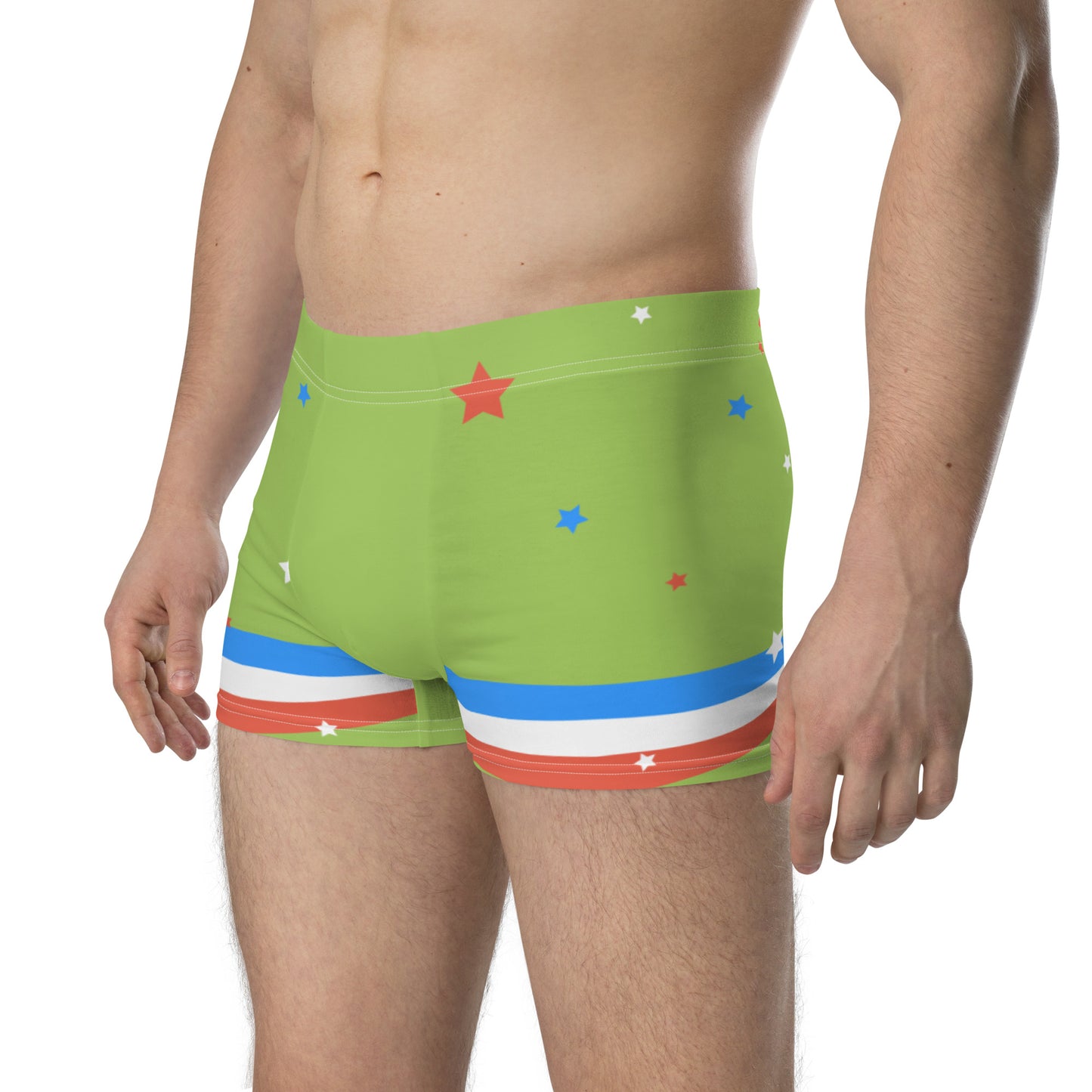 ET80 Green/Blue Stripe Boxer Briefs