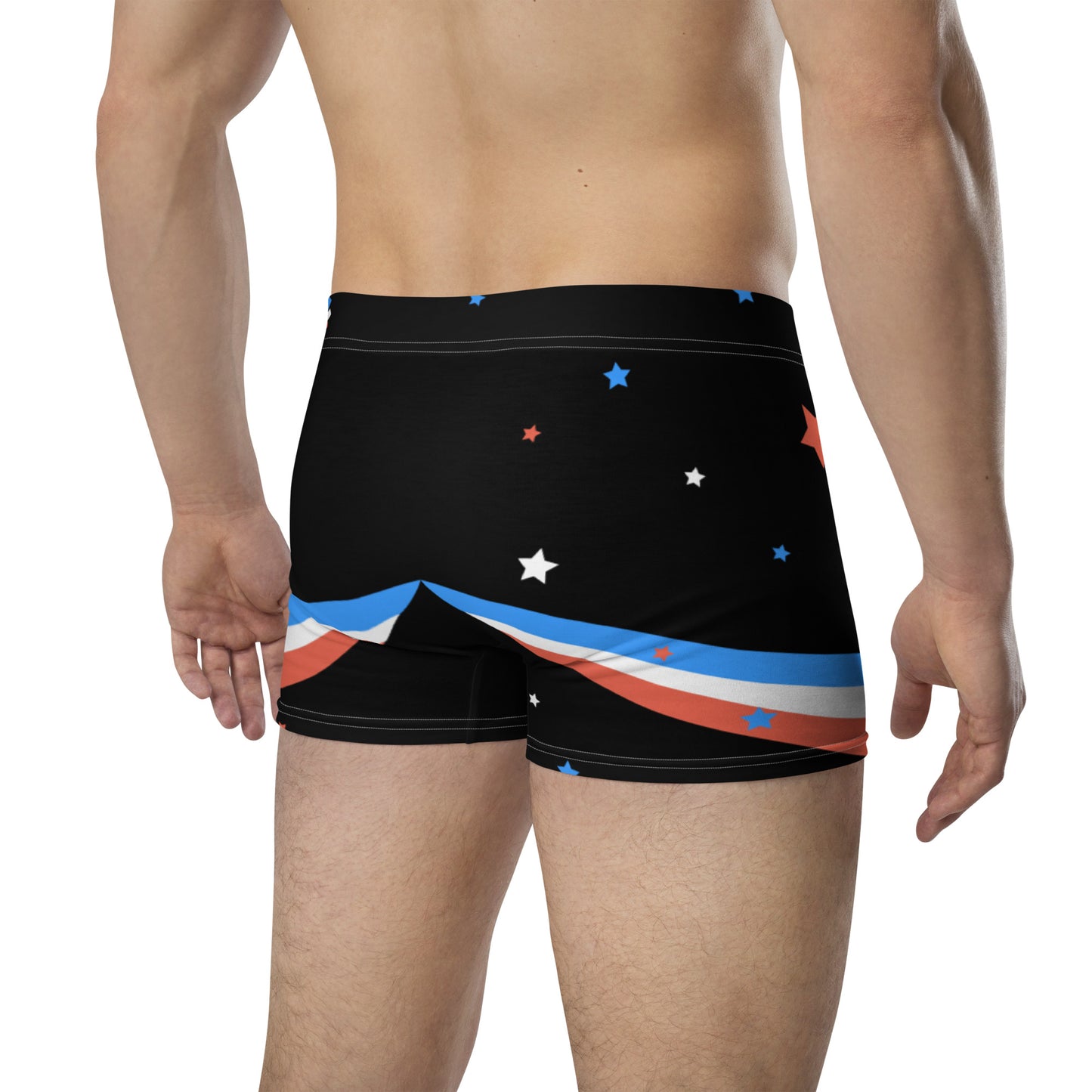 ET80 Black/Blue Stripe Boxer Briefs