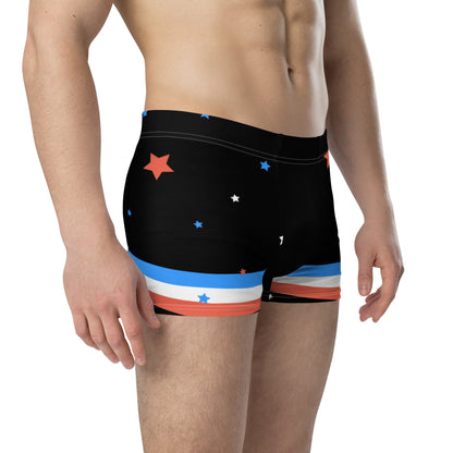 ET80 Black/Blue Stripe Boxer Briefs