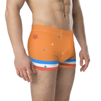 ET80 Orange/BlueStripe Boxer Briefs