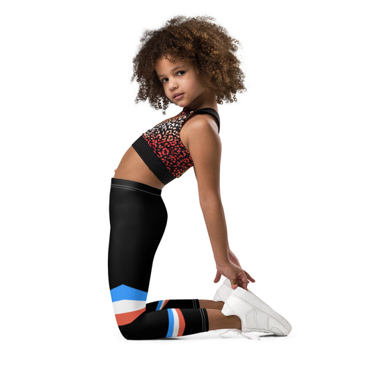 ET80 Kid's Black Leggings