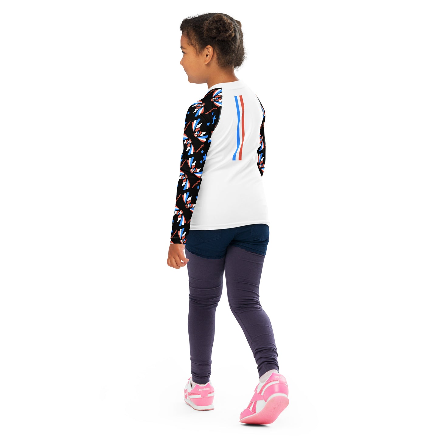 ET80 Kids White Rash Guard