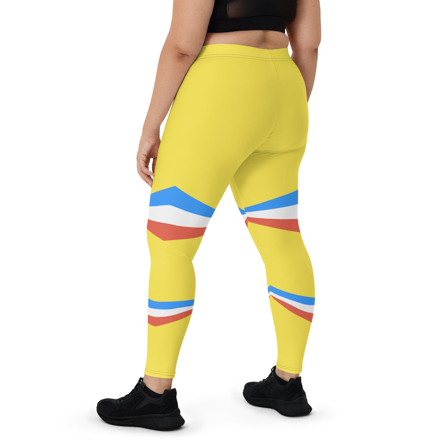 ET80 Blue Stripe/Yellow Leggings