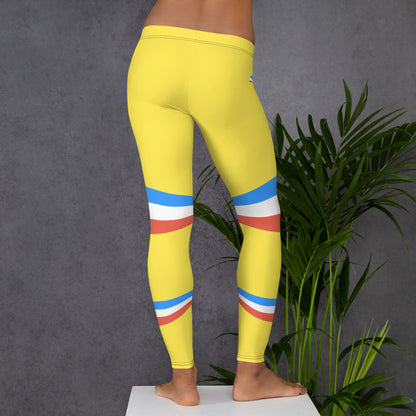 ET80 Blue Stripe/Yellow Leggings