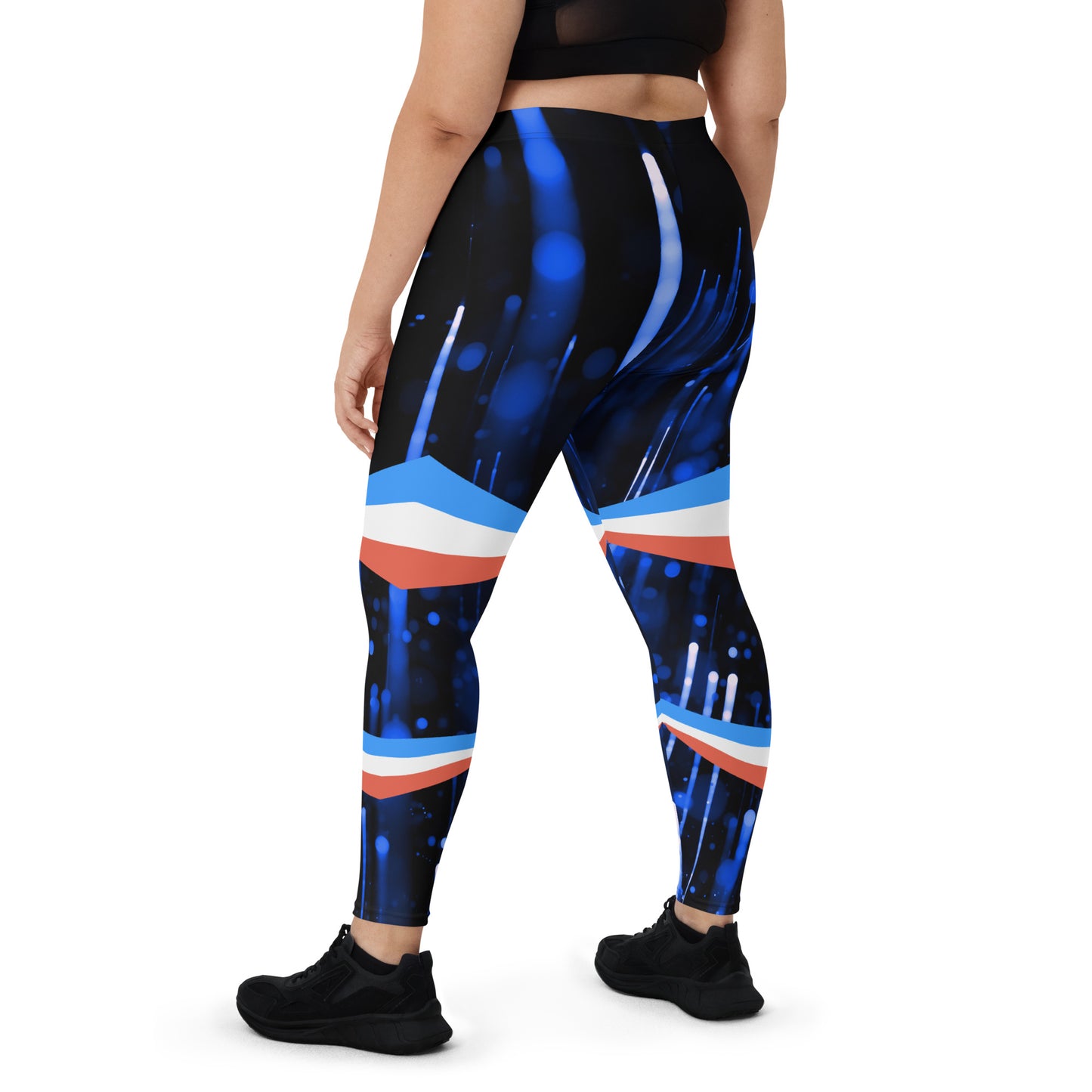 ET80 Blue Stripe/Blue Galaxy Leggings