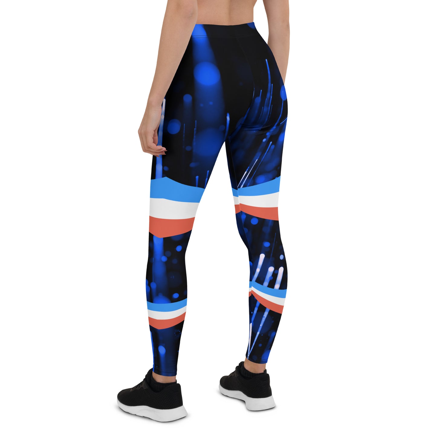 ET80 Blue Stripe/Blue Galaxy Leggings