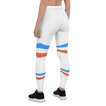 ET80 Blue Stripe/White Leggings