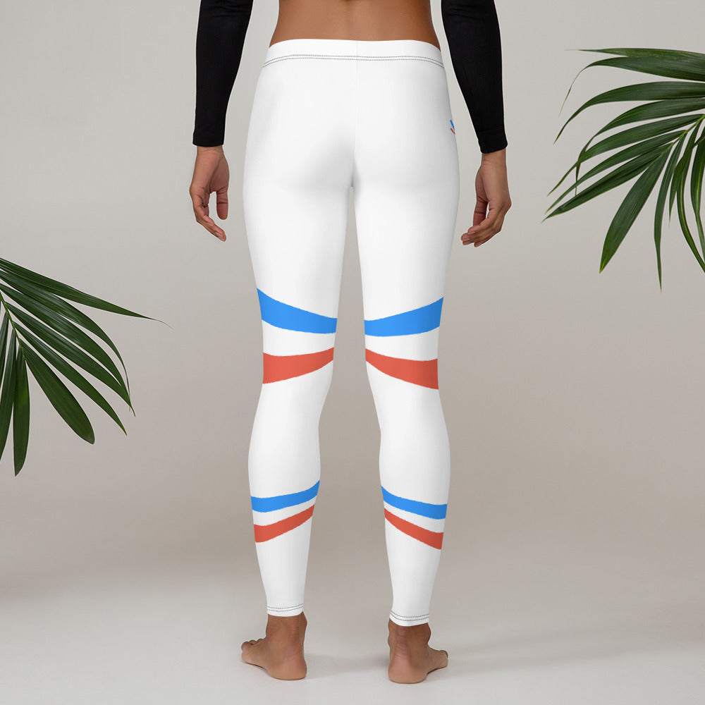 ET80 Blue Stripe/White Leggings