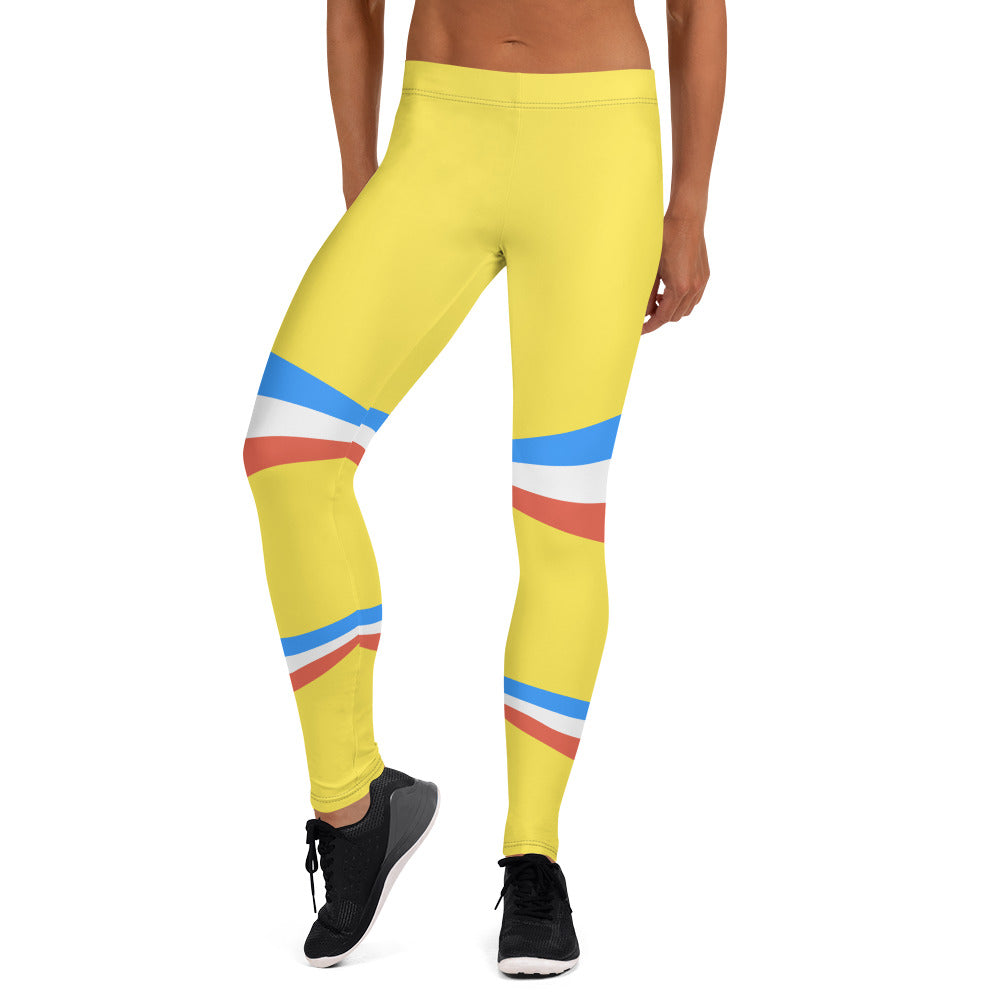 ET80 Blue Stripe/Yellow Leggings