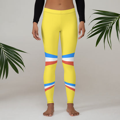 ET80 Blue Stripe/Yellow Leggings