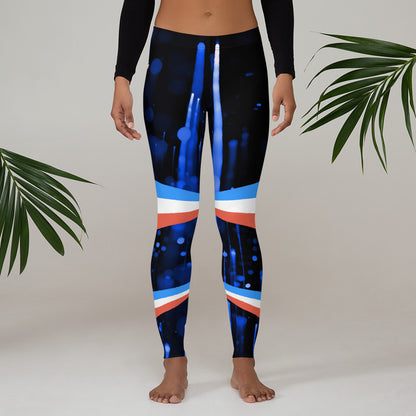 ET80 Blue Stripe/Blue Galaxy Leggings