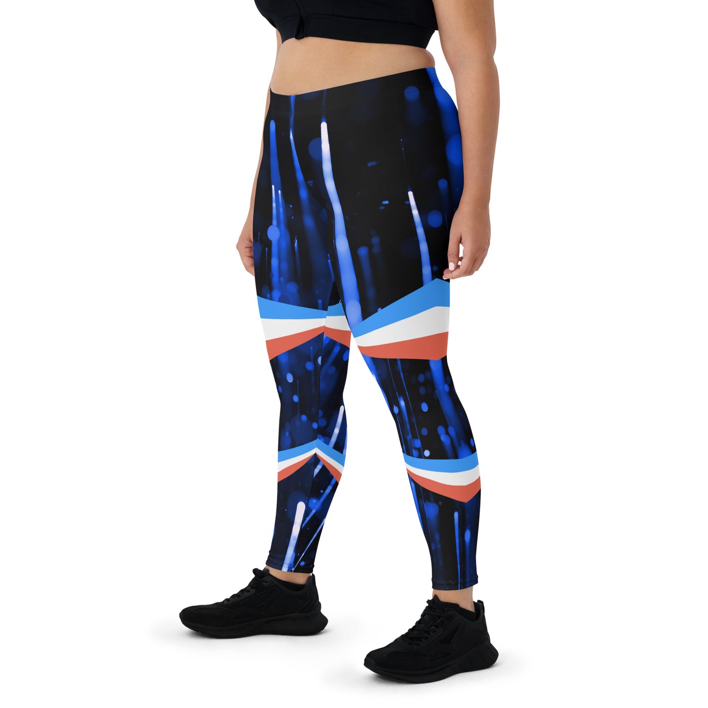 ET80 Blue Stripe/Blue Galaxy Leggings