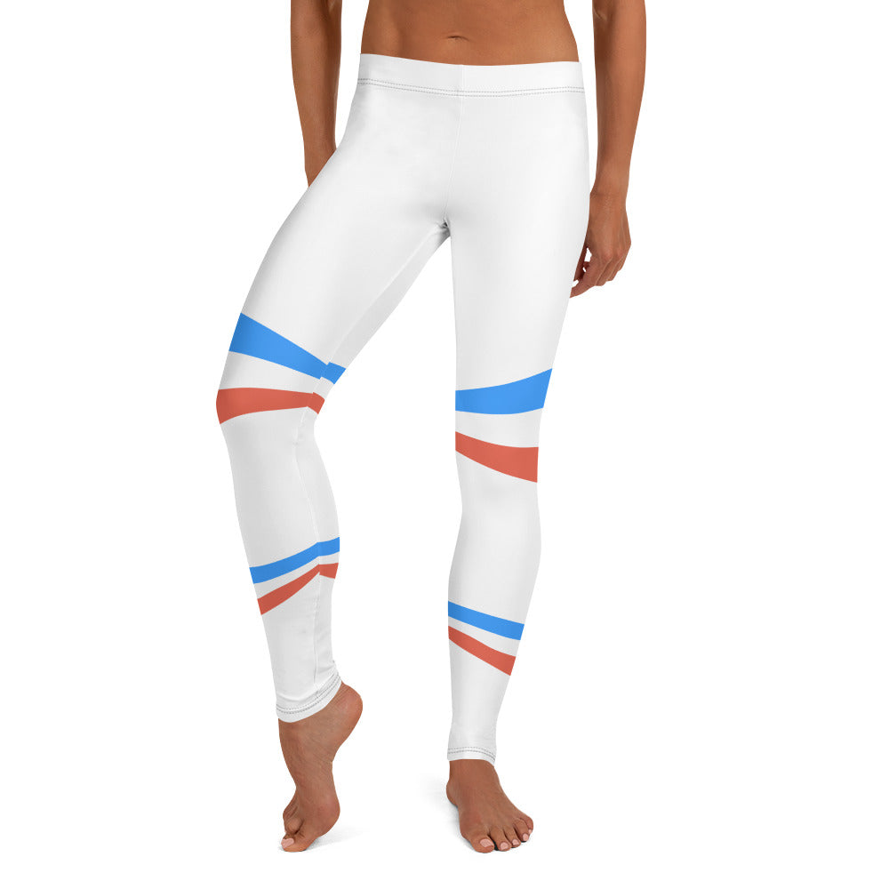 ET80 Blue Stripe/White Leggings