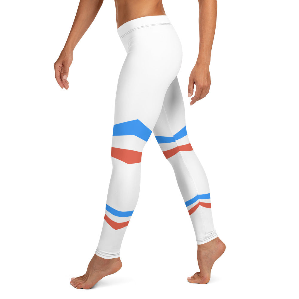 ET80 Blue Stripe/White Leggings