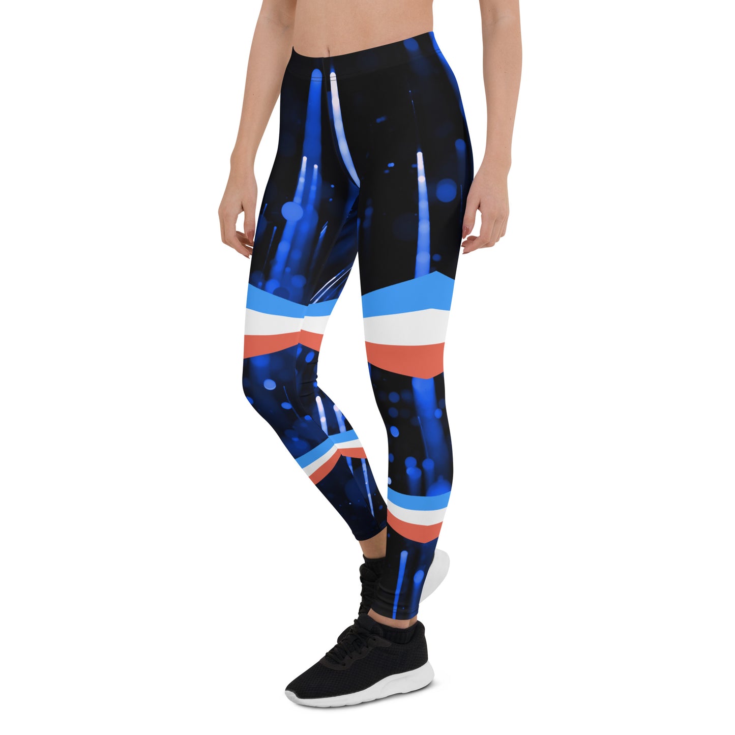 ET80 Blue Stripe/Blue Galaxy Leggings