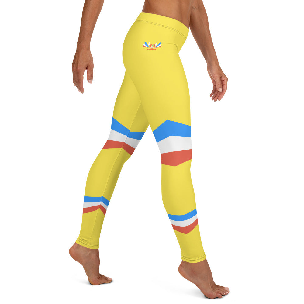 ET80 Blue Stripe/Yellow Leggings