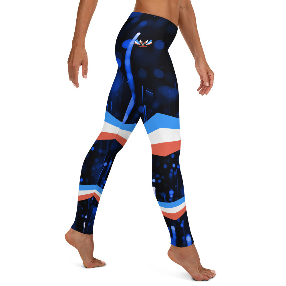 ET80 Blue Stripe/Blue Galaxy Leggings