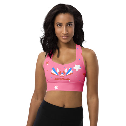 ET80 Longline Pink sports bra