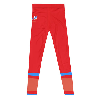 ET80 Men's Red Leggings