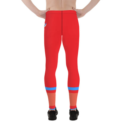 ET80 Men's Red Leggings