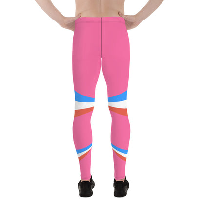 ET80 Men's Pink/Blue Leggings