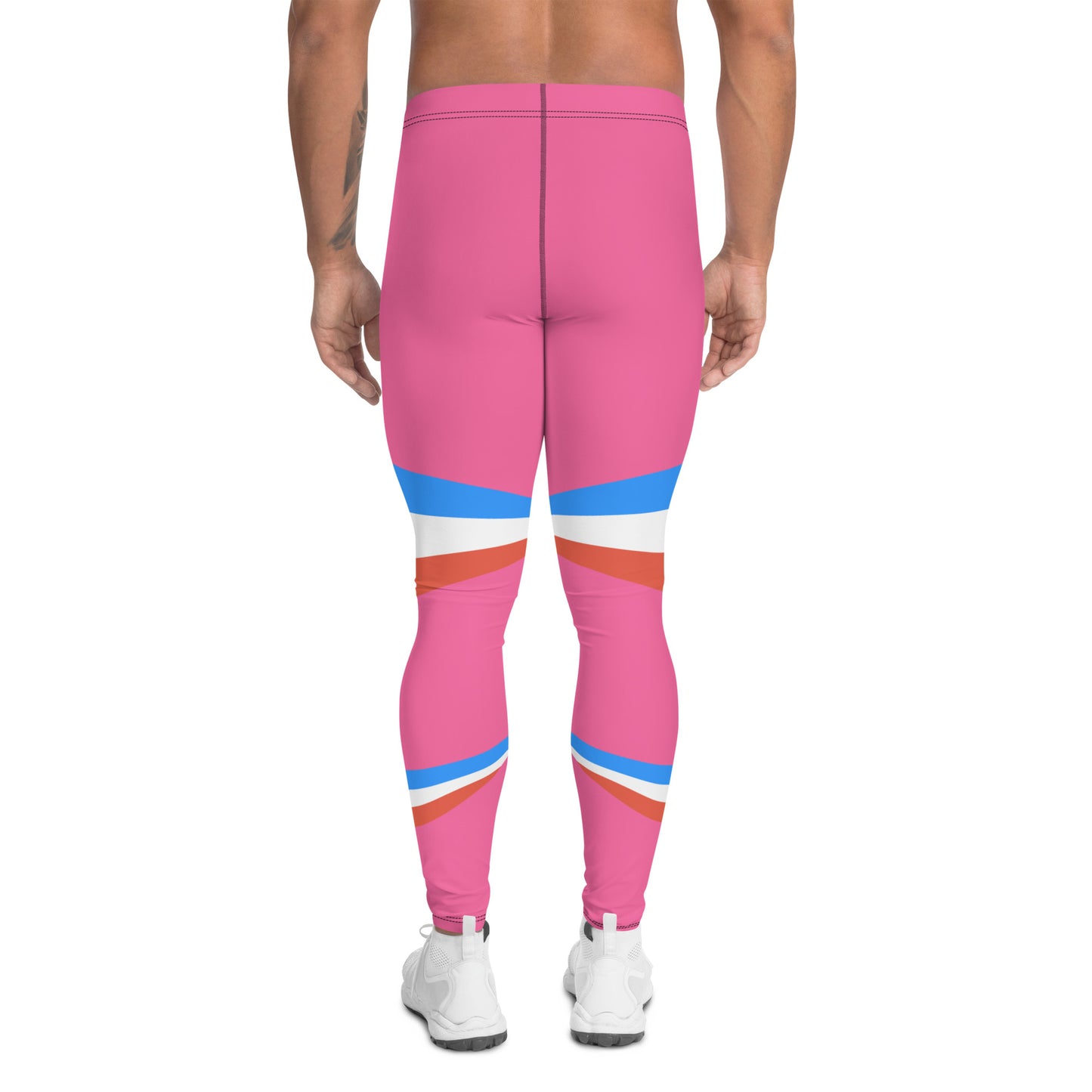 ET80 Men's Pink/Blue Leggings