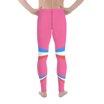 ET80 Men's Pink/Blue Leggings