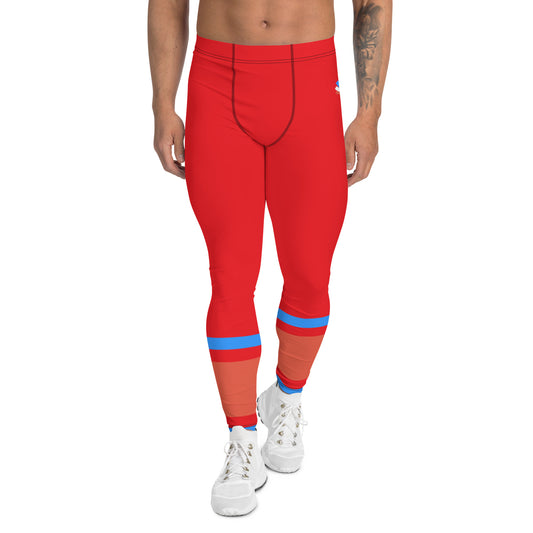 ET80 Men's Red Leggings