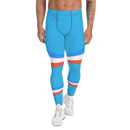 ET80 Men's Blue/Blue stripe Leggings