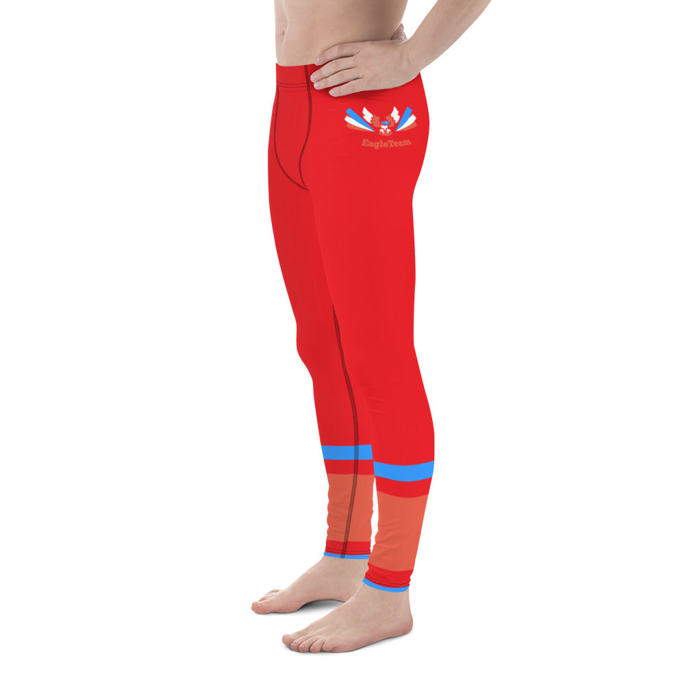 ET80 Men's Red Leggings