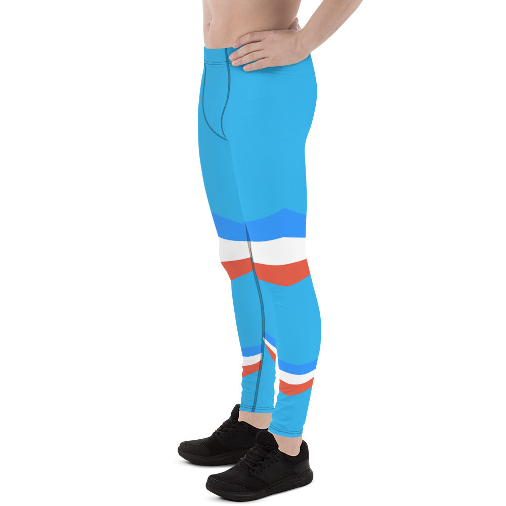 ET80 Men's Blue/Blue stripe Leggings