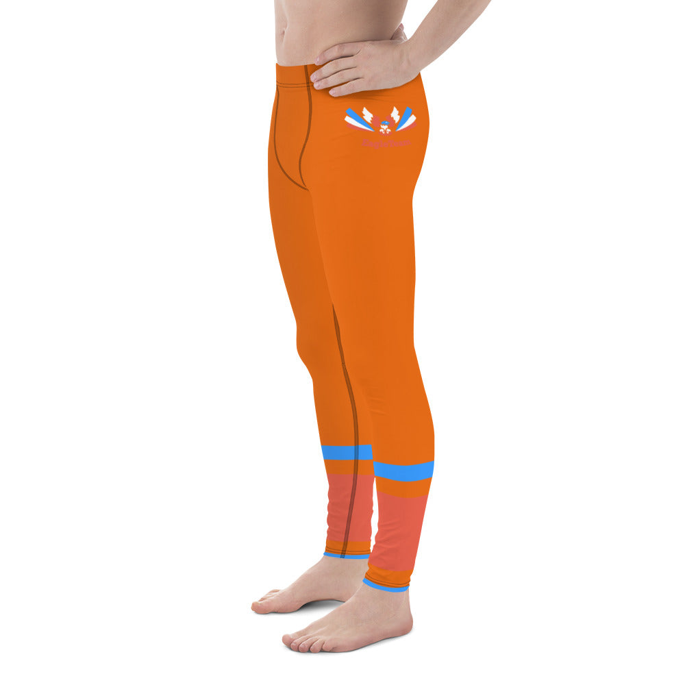 ET80 Men's Orange Leggings