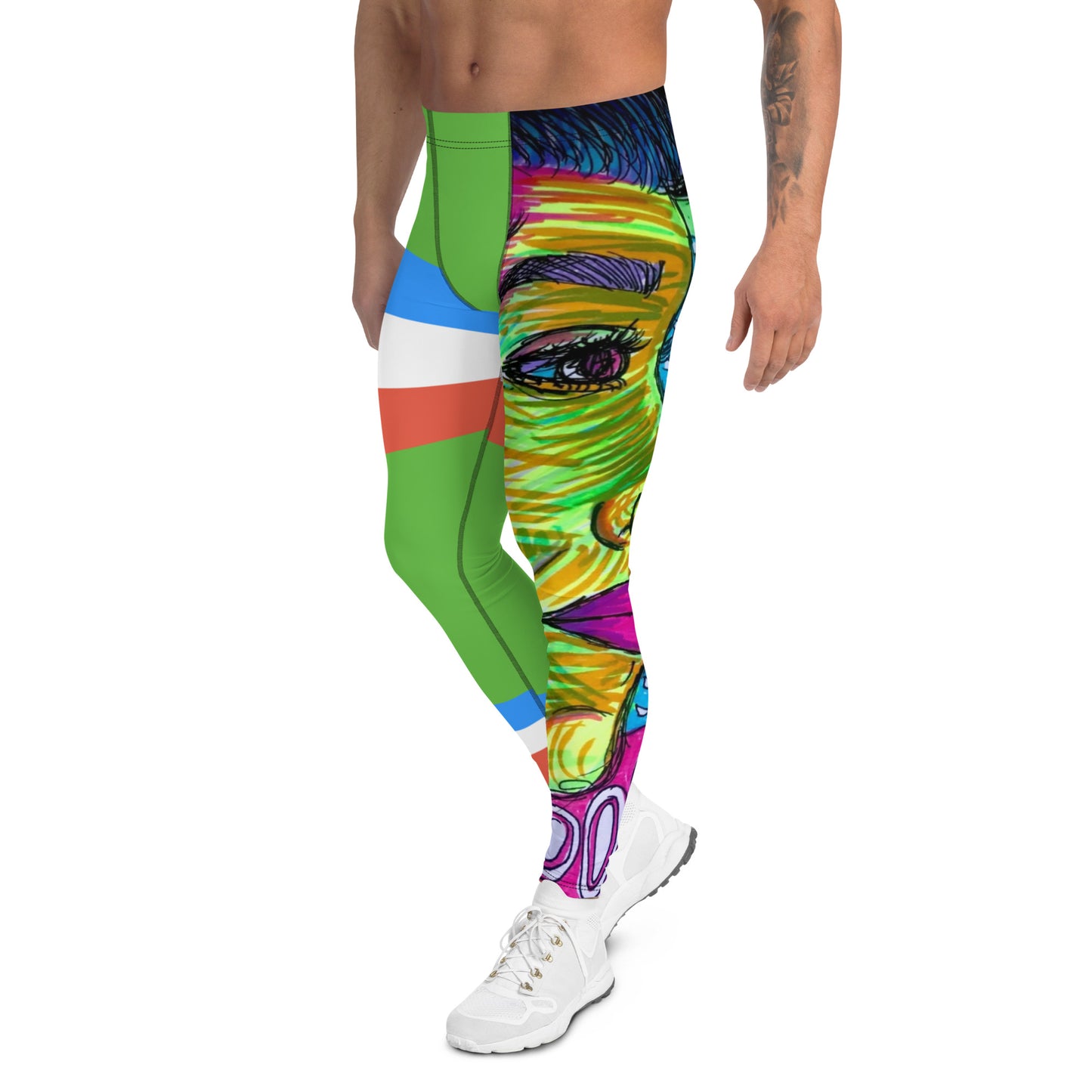 PC80 Style Men’s Green Leggings