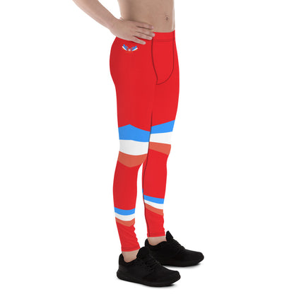 ET80 Men's Red/Blue stripes Leggings