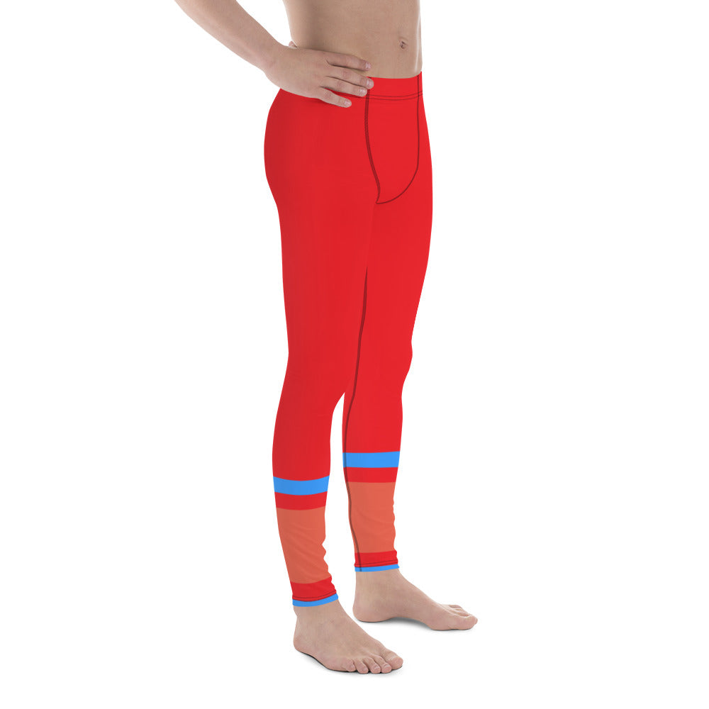 ET80 Men's Red Leggings