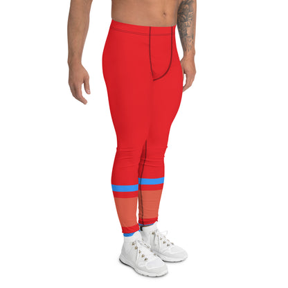 ET80 Men's Red Leggings