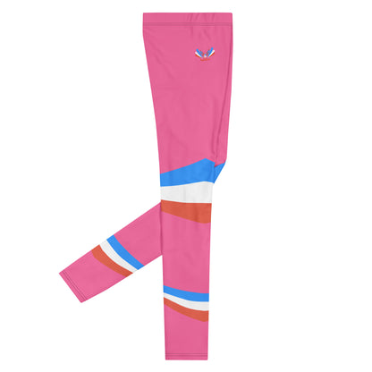 ET80 Men's Pink/Blue Leggings