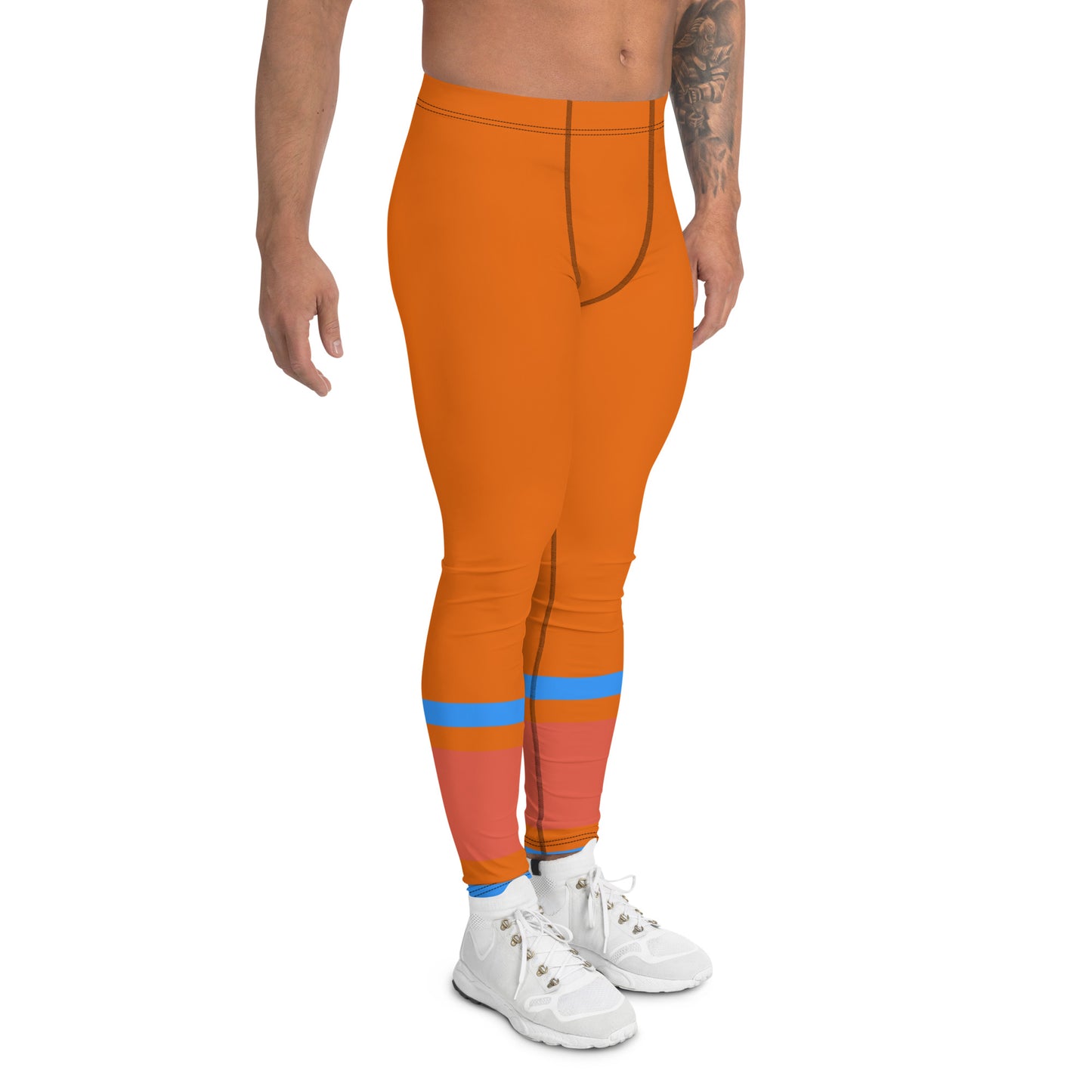 ET80 Men's Orange Leggings