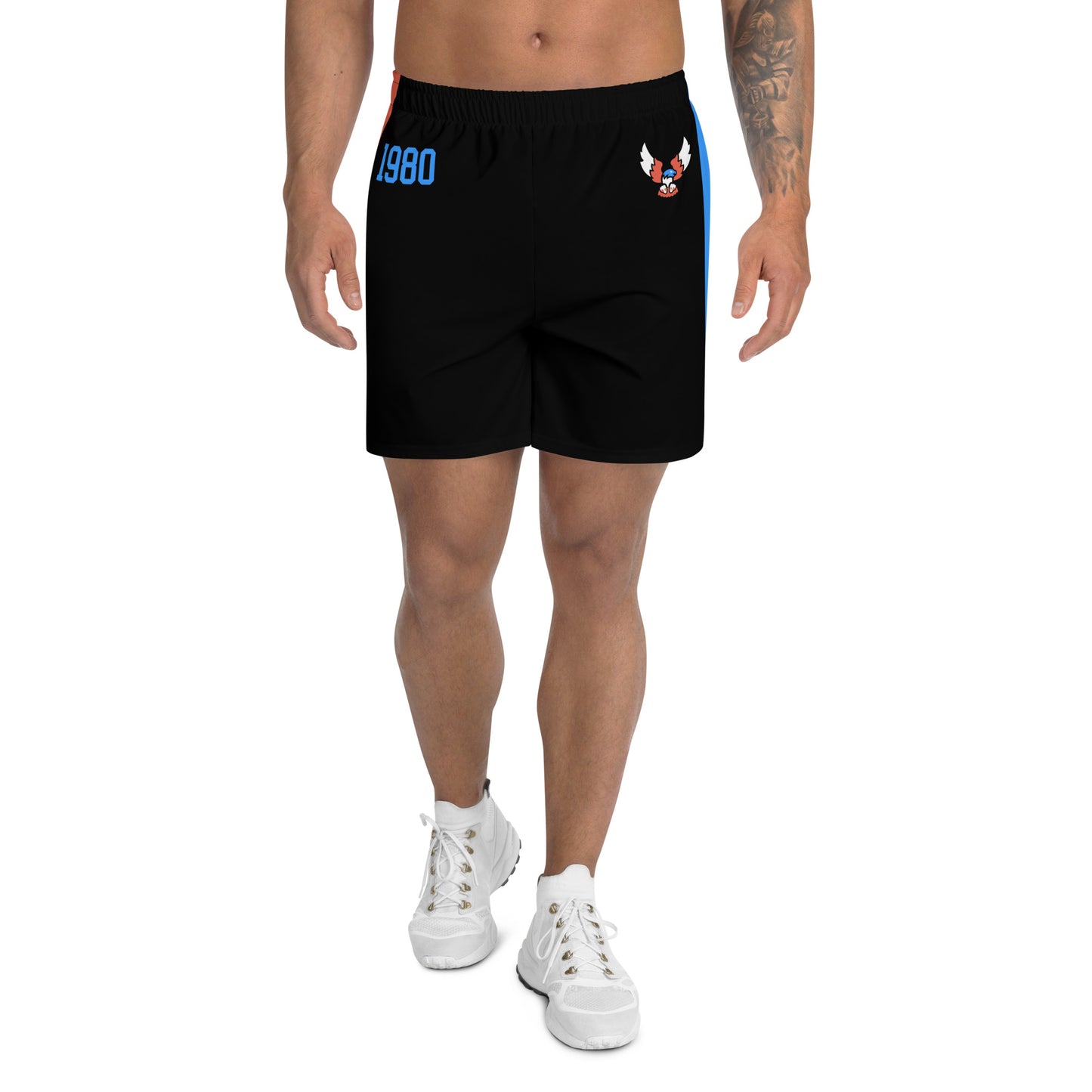 ET80 Men's Athletic Black Shorts